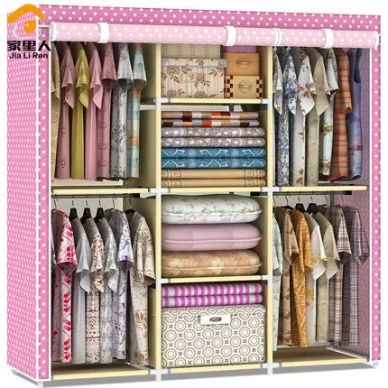 Armario de almacenamiento para la ropa / sencilla ropa portátiles