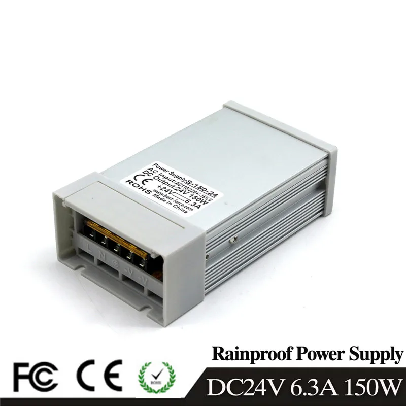 Трансформатор освещения DC24V 400 W 360 W 350 W 300 W 250 W 240 W 200 W 180 W 150 W 120 W 100 W 72 Вт 60 Вт 48 W 15 W 24 V DC Питание Swiching - Цвет: 24V150W