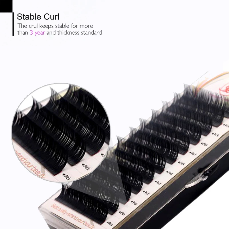 Falsos com Frete Artesanais para a Construção de 10 Cílios Caixas Lote Cabelo Sintético Coreia Seda Vison Grátis 100% - 2 seda vison cílios falsos com frete grátis