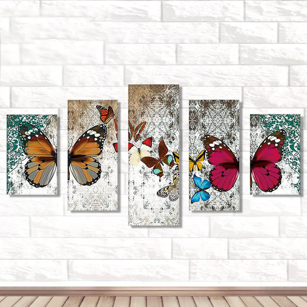 Butterfly DIY 5D Full Drill Diamond Painting Embroidery Cross Stitch Kit Home