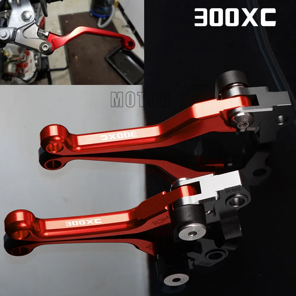 Алюминиевые рычаги тормоза для мотоцикла GasGas XC300 2017 2018 CNC Кросса грязи питбайка
