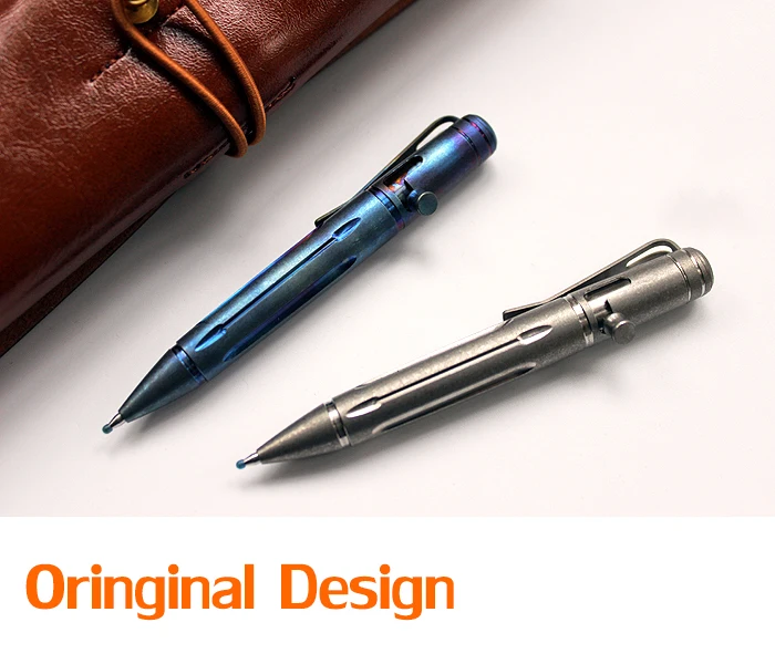 Best Quality  New! Mini Portable TC4 Titanium Alloy Tactical Pen Self Defense Military Tool Keychain Pen Survival