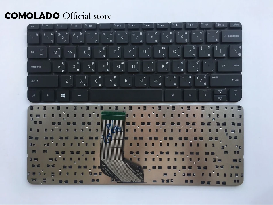 TI Thailand Keyboard for HP ENVY X2 11-G000 X2 11-G100 black without frame keyboard TI Layout