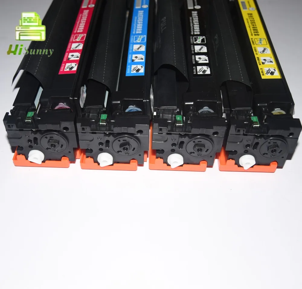 1 комплект CF400 CF400A CF401A CF402A CF403A CF201A для HP Color Laserjet Pro M252dw M252n MFP M277dw M277n тонер