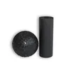 Health Fitness Massage Ball Medicine Yoga Myofascial Release Fascia Body Pilates Gym Sport Ball Massager Roller Black 3