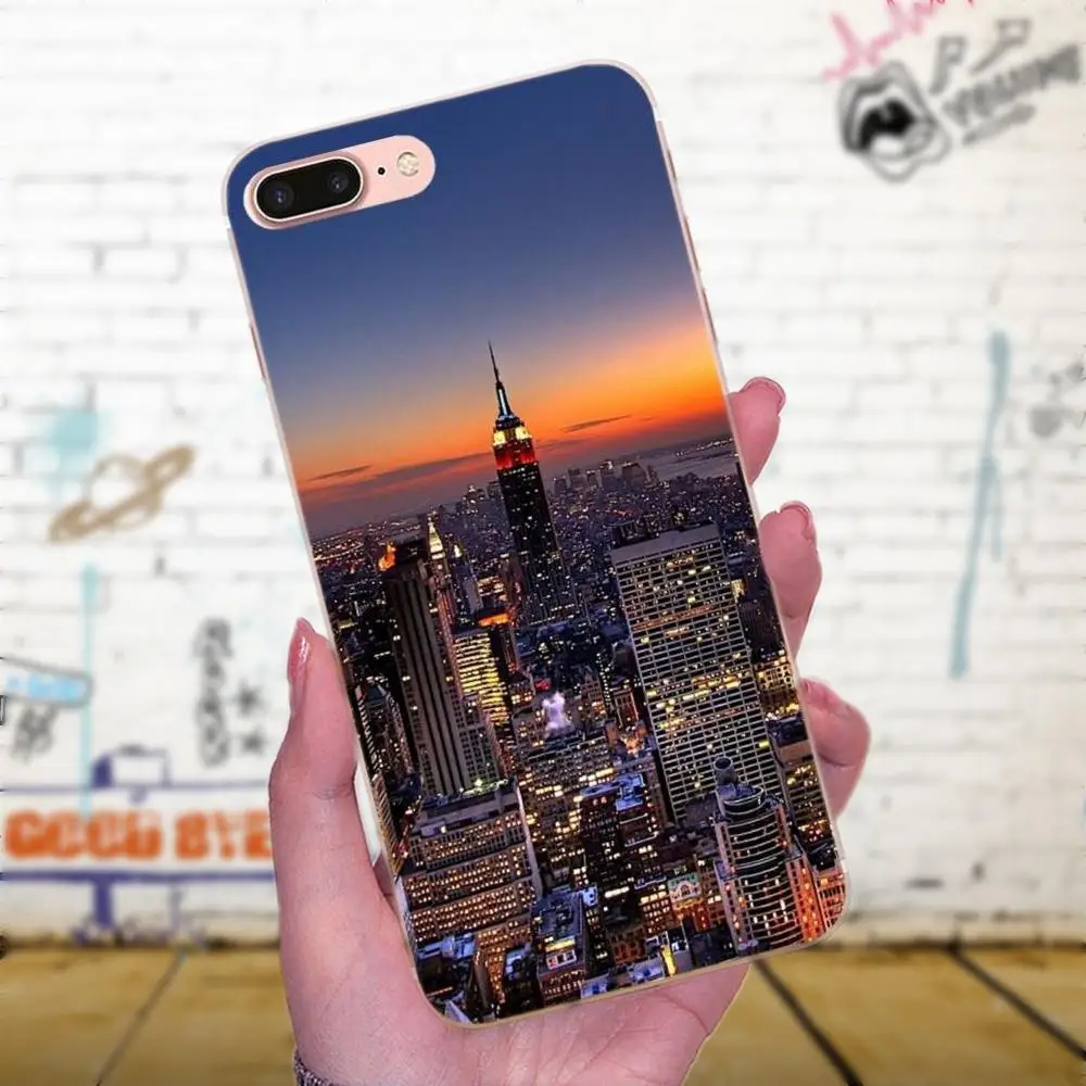 Такси Нью Йорк Таймс Сквер лучший для Huawei P7 Honor 4C 5A 5C 5X 6 6C 6A 6X 7 7X 8 9 V8 V10 Y3II Y5II Y6II G8 Play