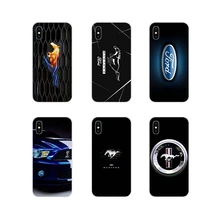 Amor Ford Logo de Mustang accesorios cubiertas de los casos del teléfono para iPhone X de Apple XR XS MAX 4 4S 5 5S 5C SE 6 6S 7 7 Plus ipod touch 5 6