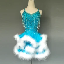 Стиль, костюм для латинских танцев, сексуальный костюм для взрослых с кистями из бусин, платье для латинских танцев для женщин, платья для латинских танцев, S-4XL