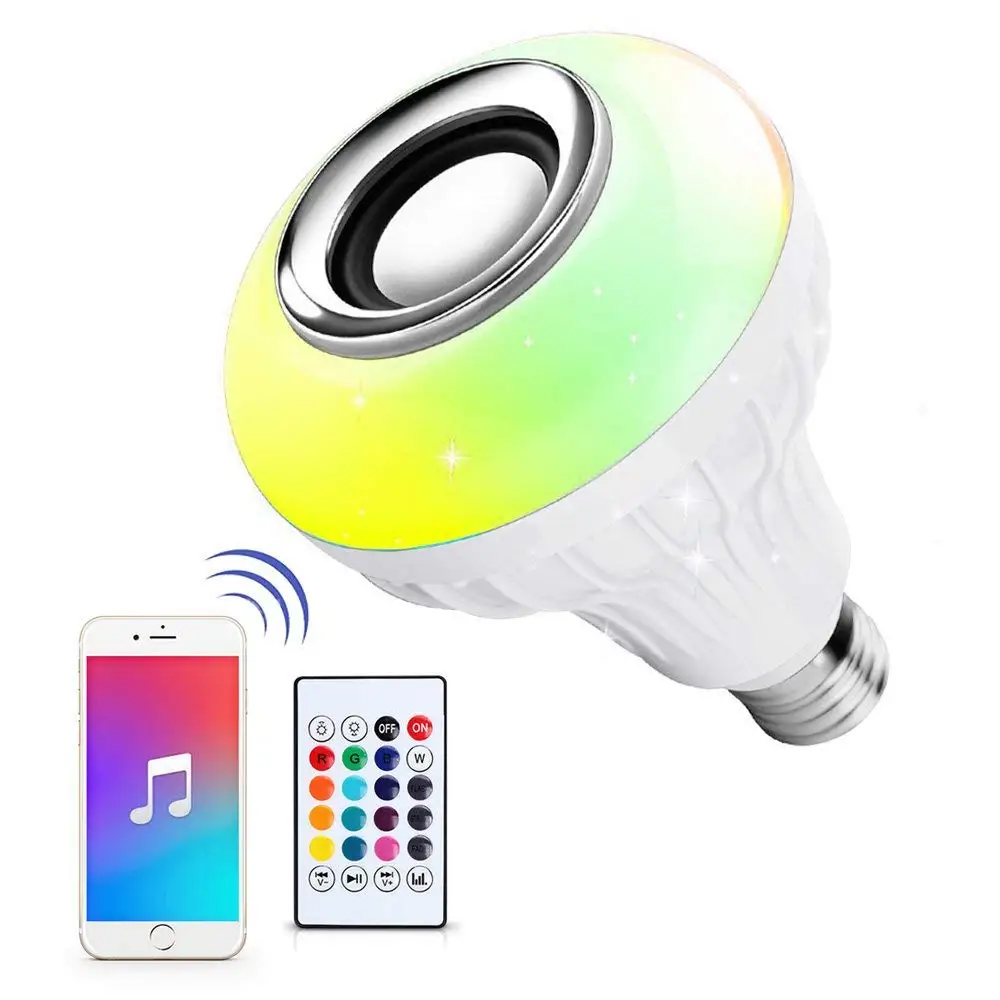 Умный светильник колонка. Лампа led RGB Bulb. Лампочка-колонка led Music Bulb. Лампа РГБ С блютуз колонкой. Цветная лампочка led c Bluetooth колонкой led-BT-e27, пультом и цветомузыкой.