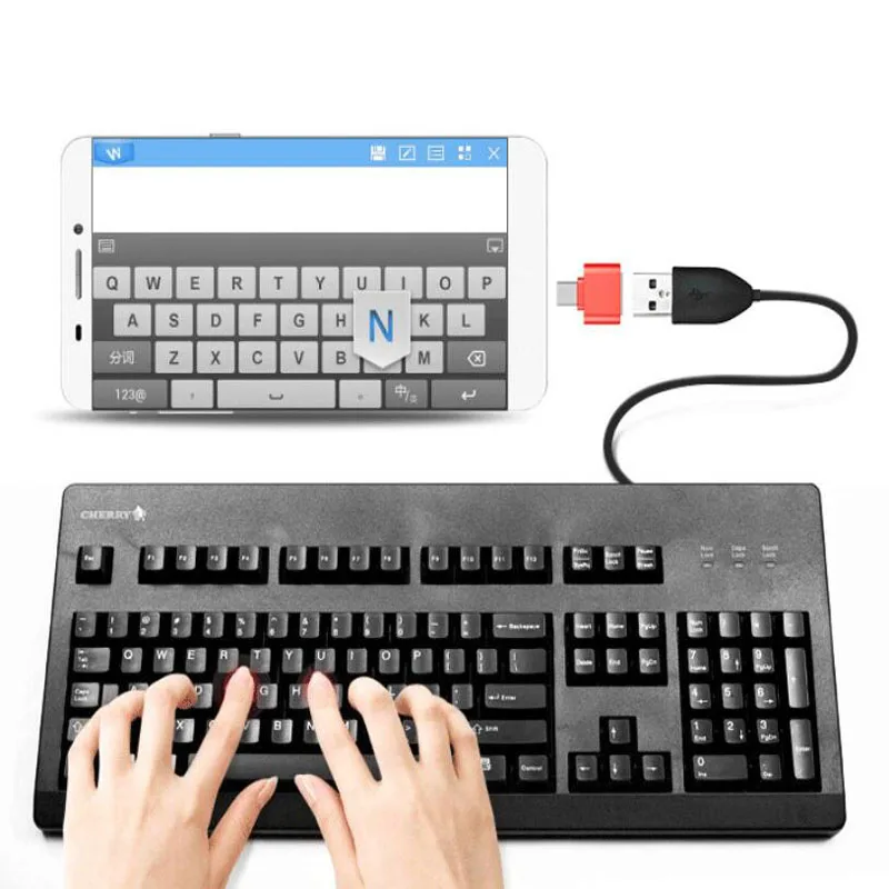 Мини микро USB OTG адаптер конвертер для Samsung Sony LG HTC XiaoMi Lenovo Huawei Meizu планшет Мышь