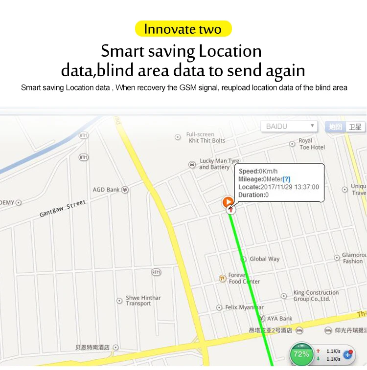 Localizador Handheld Chaveiro Rastreador À Prova D' Água E À Prova de Poeira