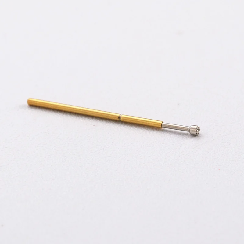 Length 16.55mm Hardware Accessories Test Probe P50-H Metal Plate Test Tool Detection Instrument 100 / Package Home Spring Probe