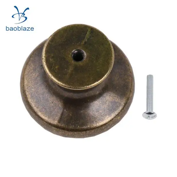 2pcs Skull Pattern Vintage Metal Door Knob Cupboard Cabinet Bin Drawer Dresser Pulls Handle Knob Furniture Hardware #9
