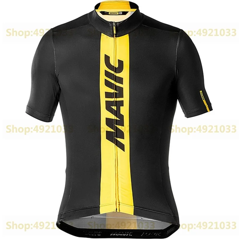 4 Team Mavic,, комплекты для велоспорта, футболка с коротким рукавом и гелевая подкладка, дышащие шорты, велосипедист, одежда для велоспорта, классические стили - Цвет: 4