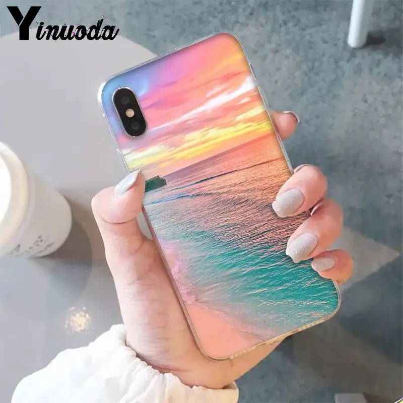 Cute Floral sunset summer beach Sea