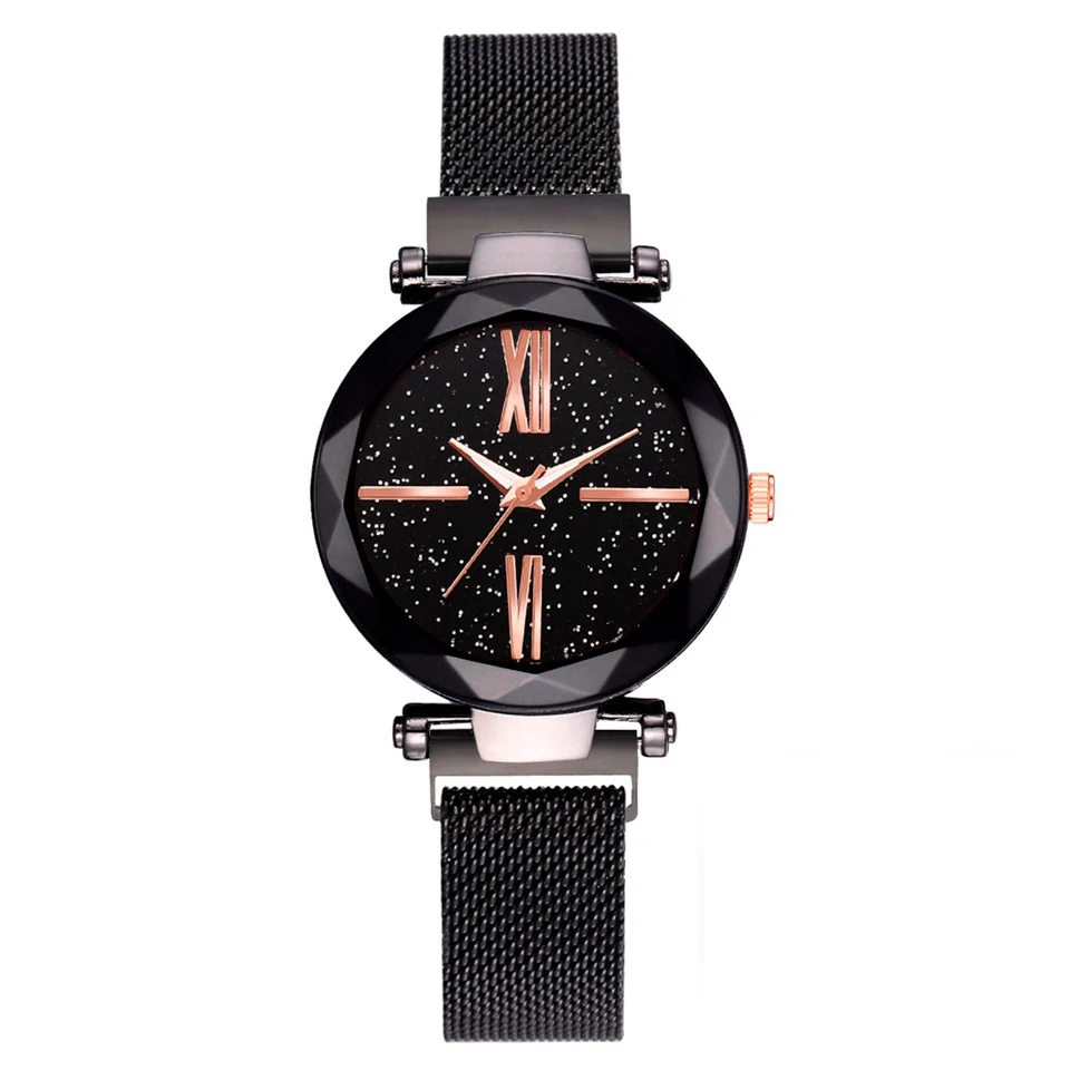 

Quartz Watches For Women Fashion Sky Starry 2018 New Desgin Bracelet Clock Ladies Creative Wrist Watch Relogio Reloj Mujer