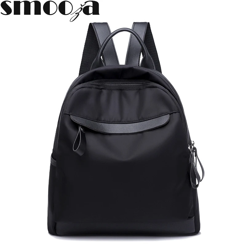 

SMOOZA Brand New 2018 Women Oxford Backpacks For Girls Sac School Backpack Female Travel Shoulder Ladies Casual Daypacks