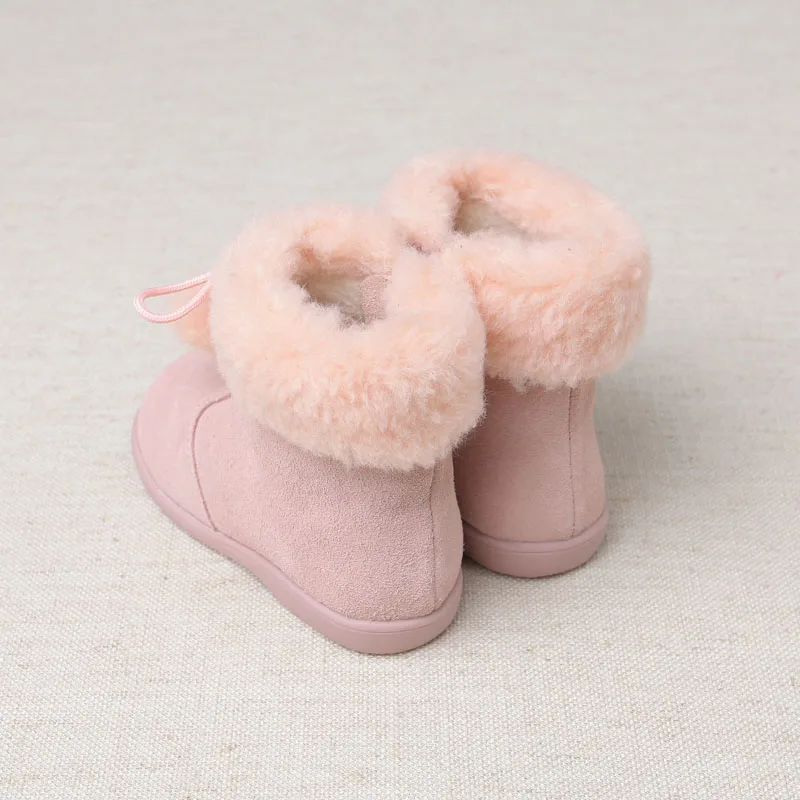 DB2871 DAVEBELLA/зимние ботинки для маленьких девочек; модные детские ботинки