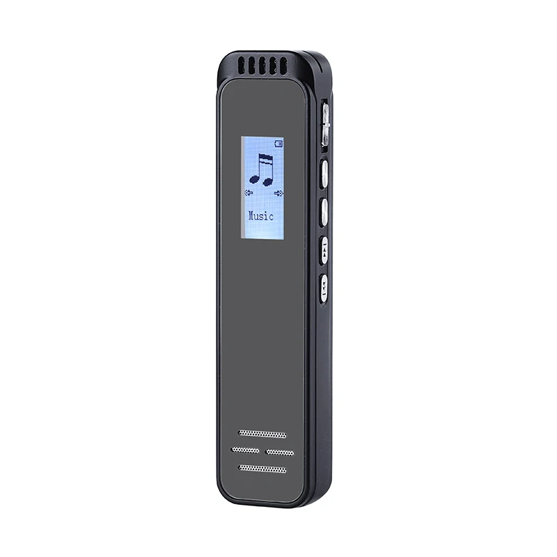 Newest 8GB 1536KBPS USB Professional Voice Recorder 96 Hours Dictaphone Digital Audio Voice Recorder With WAV MP3 Player