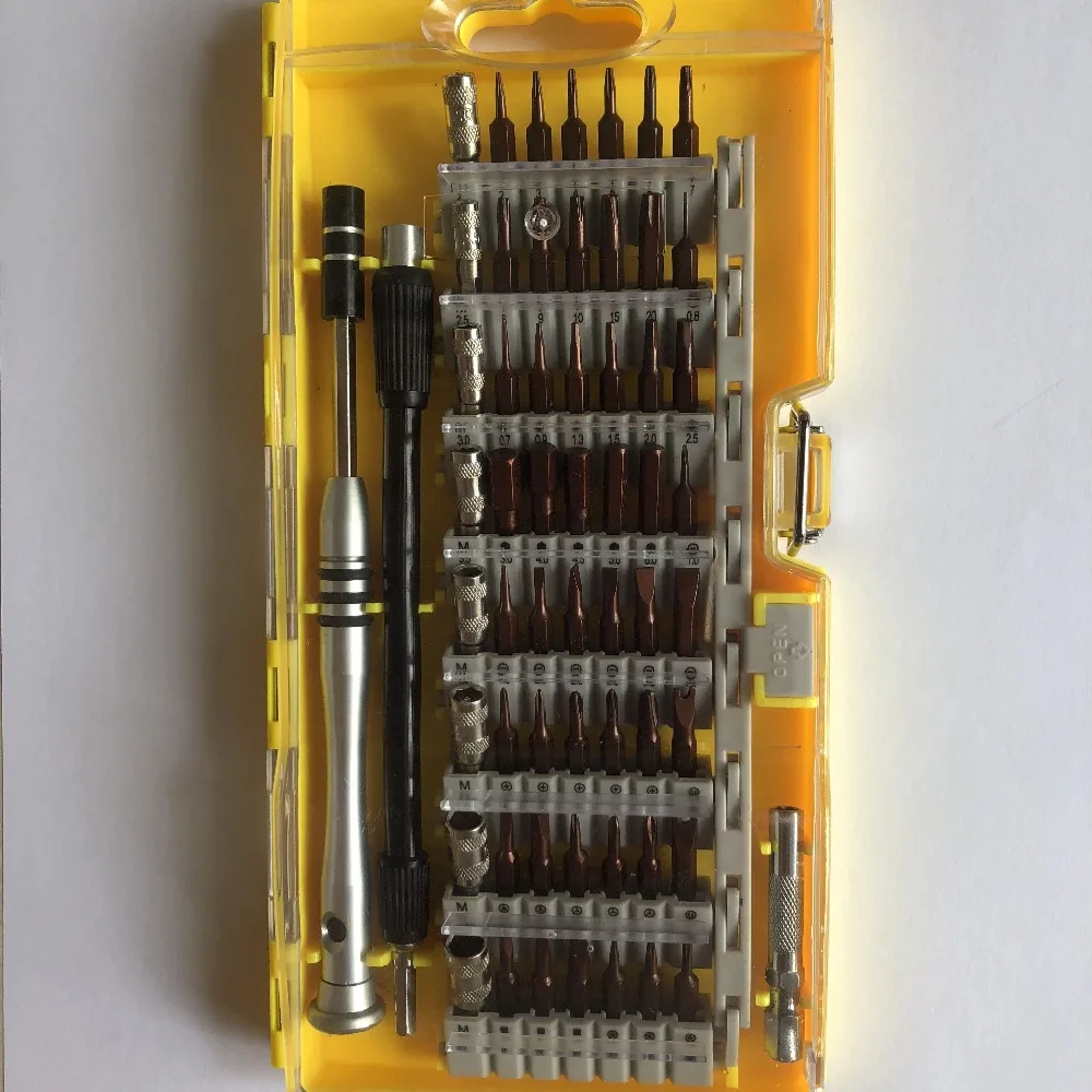 

Professional hardware tools ELECALL 61 in 1 screwdriver Bit Magnetic Driver Kit