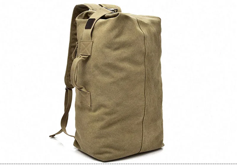 Мужская сумка Bacpkack для путешествий, большая армейская сумка-мешок, многофункциональные военные холщовые рюкзаки, спортивные сумки на плечо XA188WA