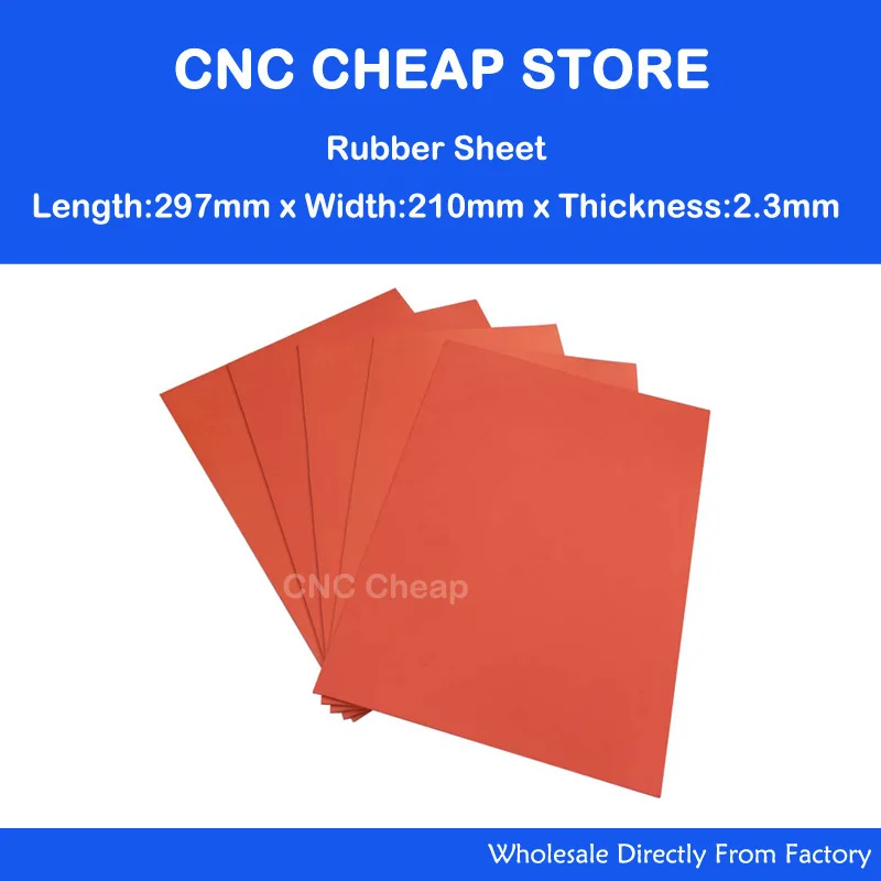 

A4 Rubber Plate for CO2 Laser Engraver to Make Sealer Stamp DIY Craft