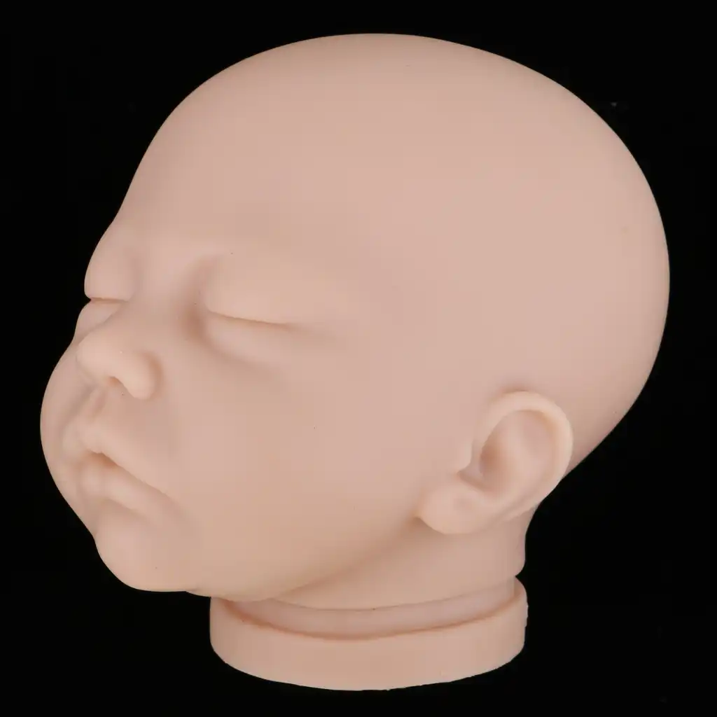 blank doll head