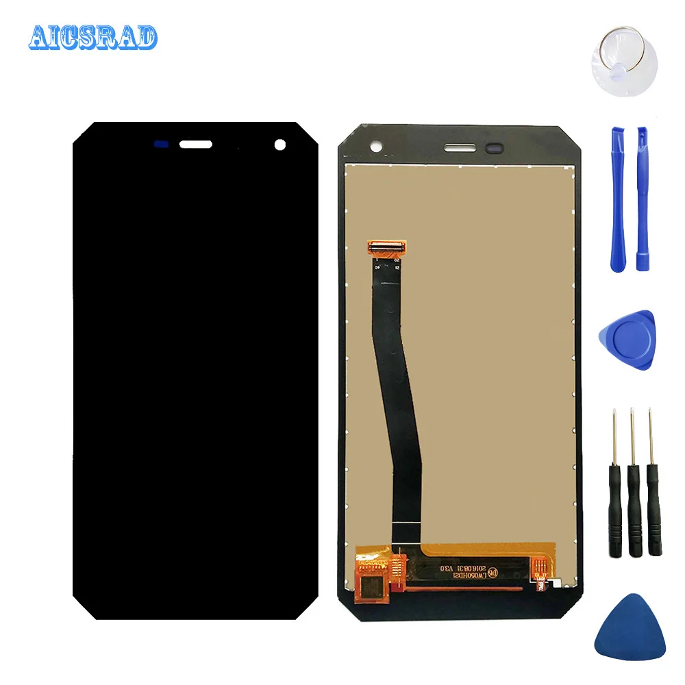 

100% Original for myPhone Hammer Energy lcd Display+Touch Screen LCD Digitizer Glass Panel Replacement +tools +adhesives