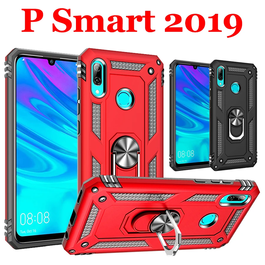 Чехол psmart 2019 для huawei p smart защитный чехол телефона ударопрочный прочный honor 10 lite