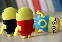 Despicable Me clip mp3 player music player MP3 with earphone and usb cable cord 30pcs per lot fedex free
