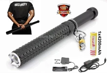 CH9 CREE XP-E Q5 LED coches Privados de seguridad necesarias defensa linterna antorcha lámpara de Zoom con 1×18650 de La Batería/cargador/cargador de Coche