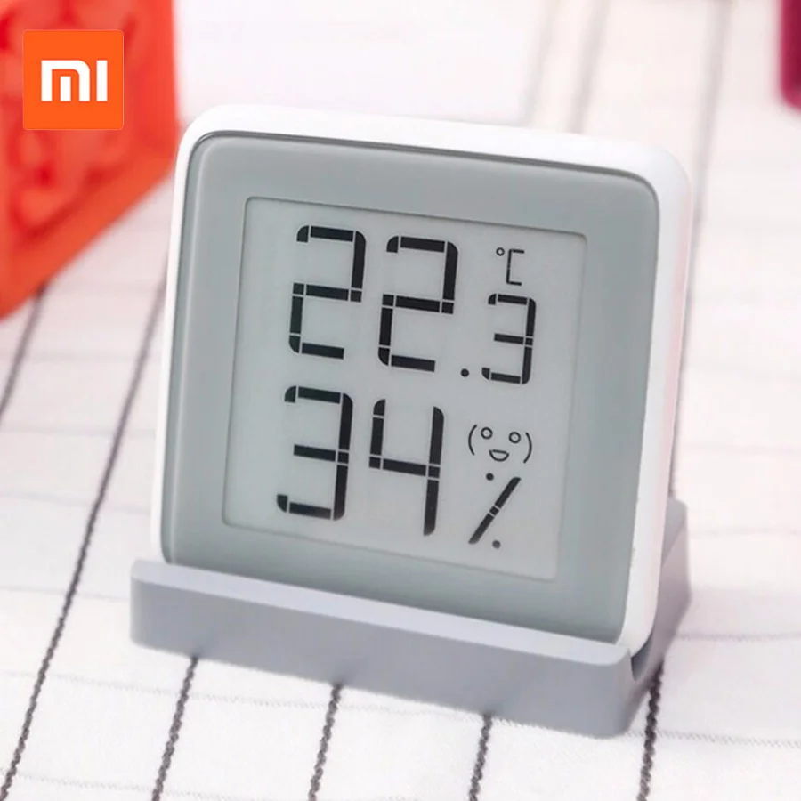 

Xiaomi MiaoMiaoCe E-Link INK Screen Digital High-Precision Thermometer Moisture Meter Temperature Humidity Sensor LCD Screen
