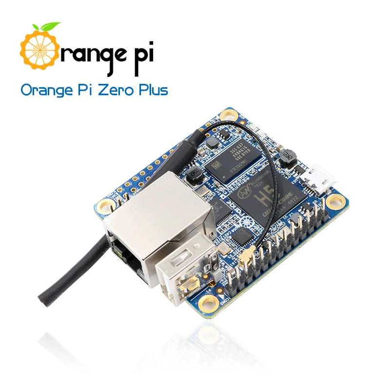 Orange Pi Zero Plus: H5 Chip четырехъядерный Cortex-A53 с открытым исходным кодом 512 Мб макетная плата за пределами Raspberry Pi