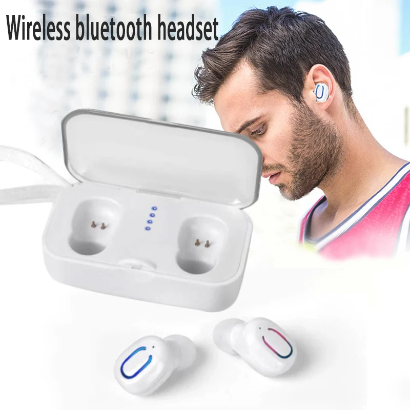 TWS Bluetooth гарнитура сенсорный мини HIFI бас стерео Bluetooth беспроводной 5,0 TWS наушники спортивные наушники