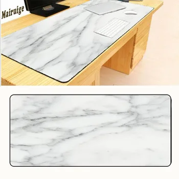 

Mairuige Free Shipping Marble Gaming Mousepad Locking Edge Anti-slip Rubber Mouse Mat Speed Gamer Mice Play Mat for Computer