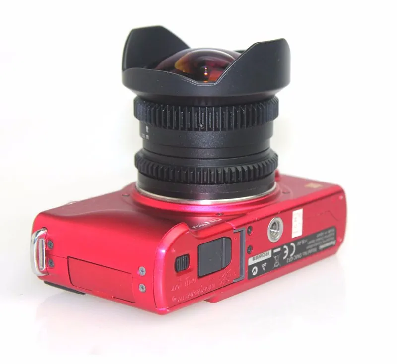 8 мм F2.8 ультра широкоугольный объектив рыбий глаз для sony NEX E-mount A7 A6300 A6000/макро 4/3 M4/3 GH4 BMPCC/Fuji FX DSLR камеры