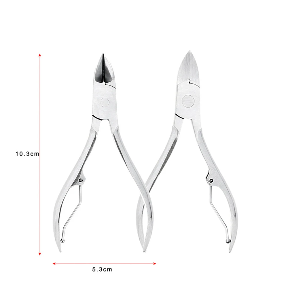 

FAIRYAO Feet Toe Nail Clippers Trimmer Cutters Professional Paronychia Nippers Olecranon forceps Foot Cuticle Scissors Toe Nail