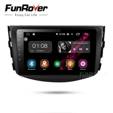 Funrover Android 8 0 Car dvd For Toyota Rav4 2007 2008 2009 2010 2011 IPS Radio
