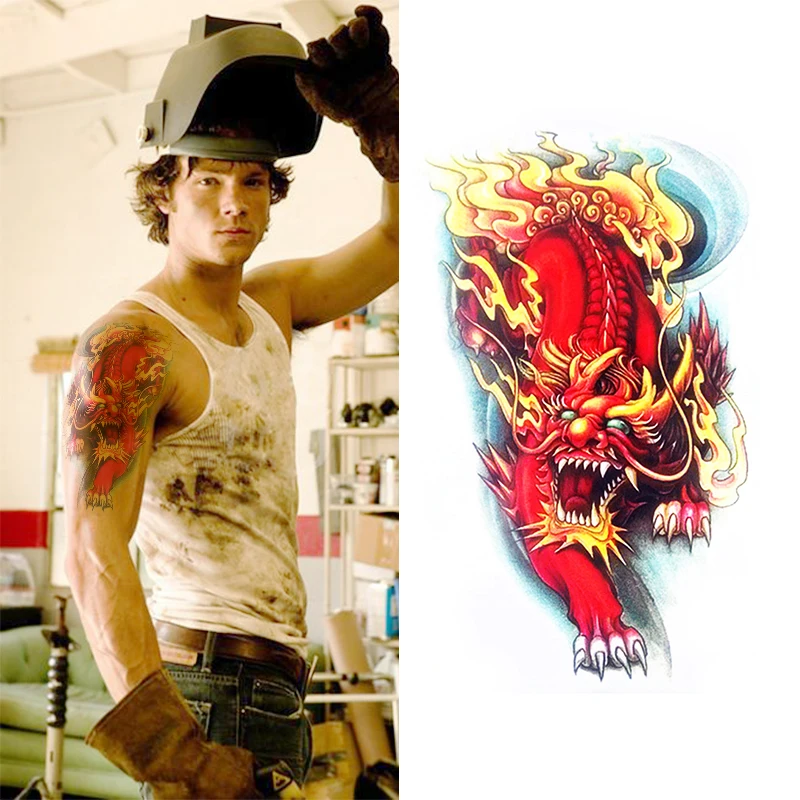 Beautiful tattoo artist satisfying a lucky client Beautiful tattoo artist satisfying a lucky client