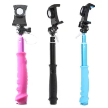 Штатив для телефона самоуправляемая проводка monpod Складная Силиконовая ручка Проводной затвор рычаг для телефонов 4-6 дюймов