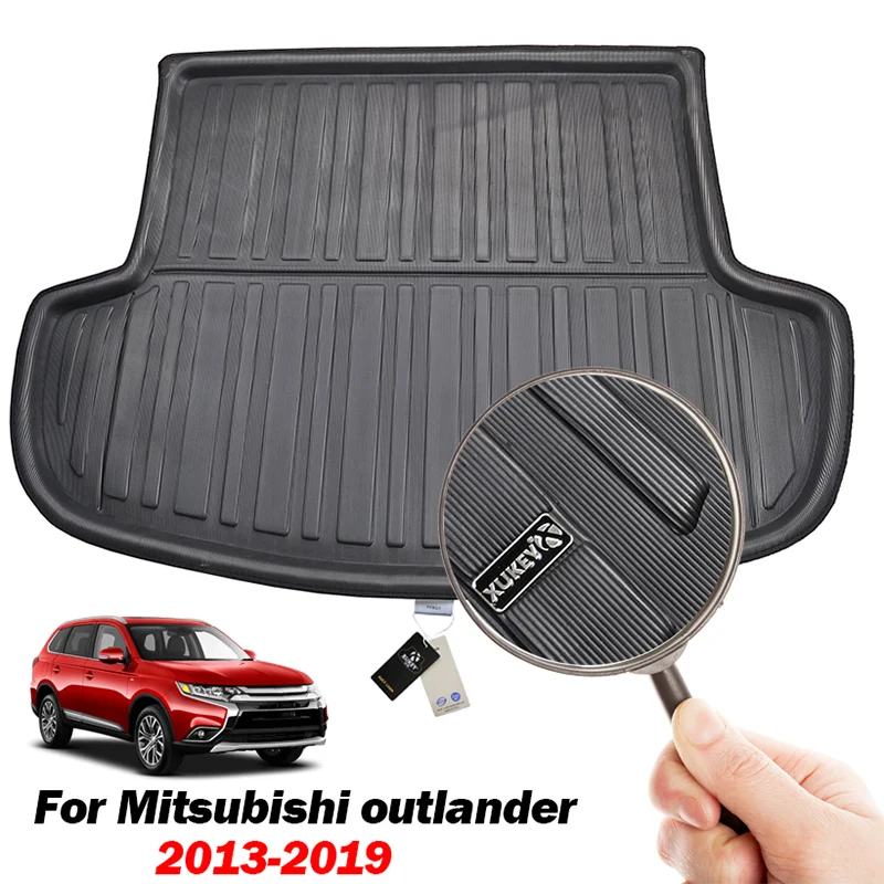Задний багажник подходит для Mitsubishi Outlander 2013 2020 подкладка багажника коврик груза
