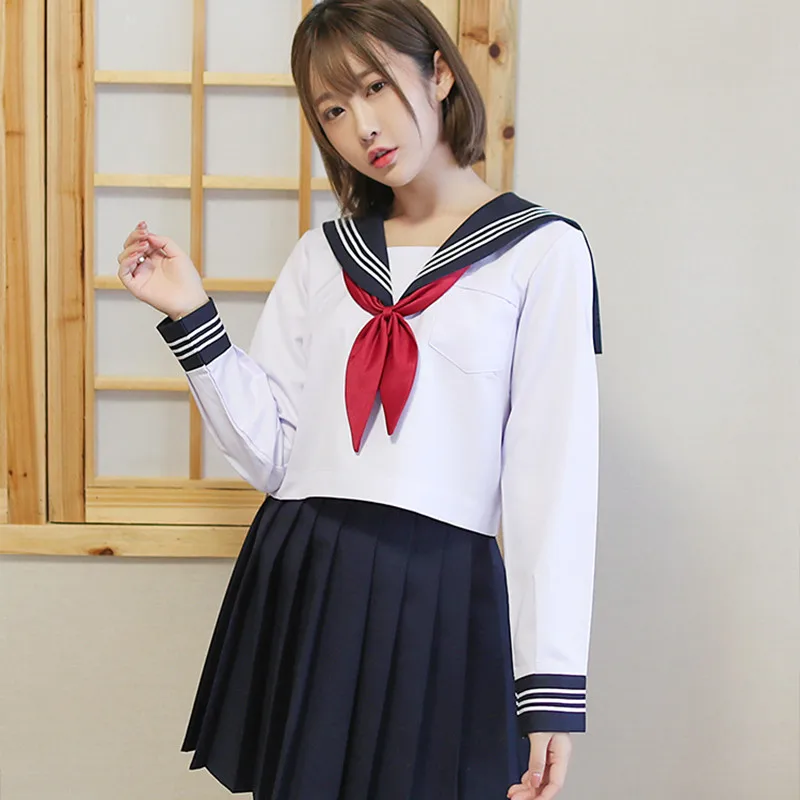Preppy Style Japan School Uniform HOT New Anime Cosplay Schoolgirl