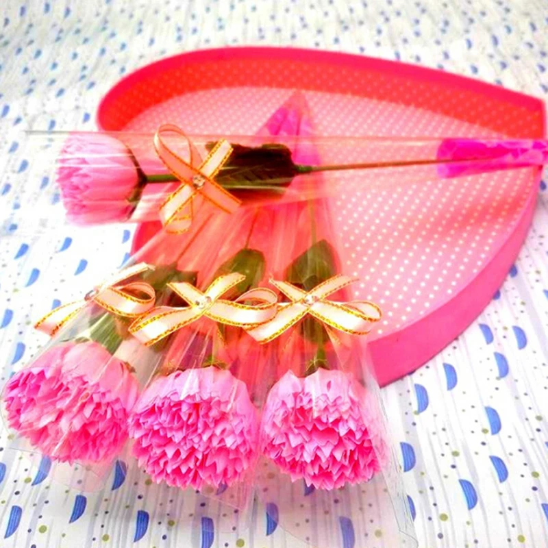 5 шт./компл. мыло ванны Лавандовое Мыло лепесток с подарочной коробке для свадьбы День Святого Валентина День матери День учителя Gif - Цвет: Pink
