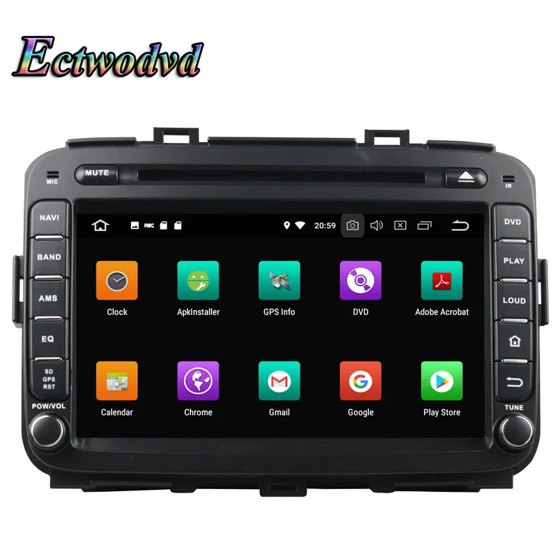 Ectwodvd Восьмиядерный 4G ram 64G rom Android 9 0 Автомобильный мультимедийный dvd плеер