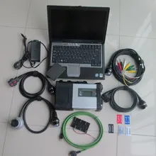 MB SD Connect Compact 5 Star Diagnosis with WIFI + 240gb ssd engineer software for mb car truck diagnostic tool+ d630 laptop
