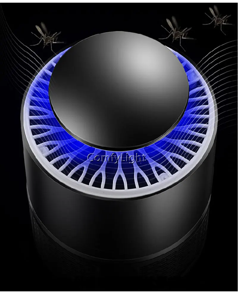 Assassino do Mosquito Lâmpada para o para o Miúdo Luz e lâmpadas Led Usb Anti Mosca Mosquito Elétrico Lâmpada Casa Levou Bug Zapper Inseto Armadilha Miúdo 8 Cheap Lâmpadas p matar mosquito
