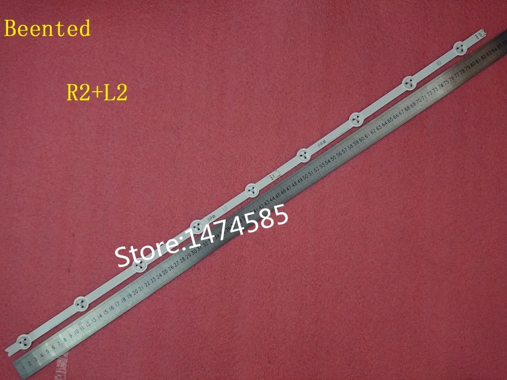 

New R2+L2 type 9 LEDs 842mm LED Backlight lamp strip For 42LA6300 42"V14 DRT LC420DUE(PG)(F1) 6916L-1457A 6916L-1958A