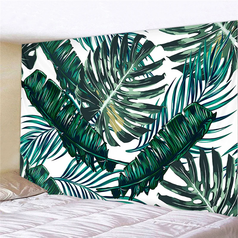 2019 Cartoon Cactus Printed Tapestry 1pcs Big Sizes Livingroom Hanging Tapestry Home Decor Soft Wall Tapestry Bedroom Carpet