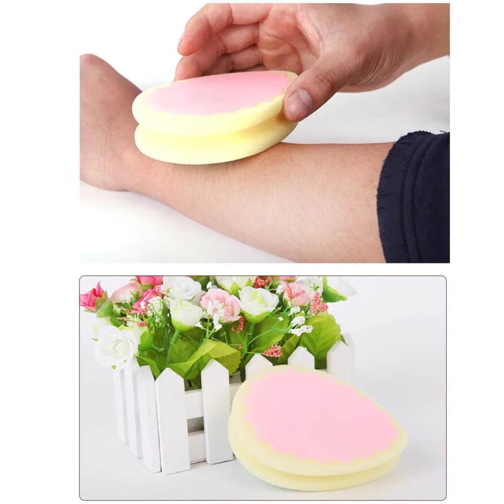 1 Pcs Hair Removal Magic Painless Hair Removal Depilation Sponge Pad Remove Facial Leg Arm Body Hair Removal Cream Tool Epilator