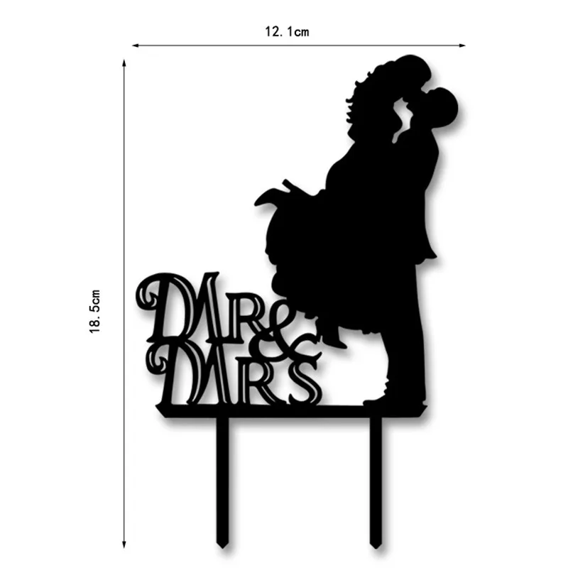 

The bride and groom wedding supplies creative custom wedding cake doll Decor used for Wedding decoration and holiday party deco